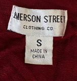 Emerson Street Women's Florida State Seminoles Red Short Sleeve Dress Size Small