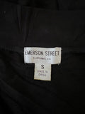 Emerson Street Clothing Women's Iowa Hawkeyes Black Short Sleeve Dress Size S