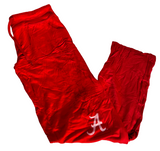 Emerson Street Women's Alabama Crimson Tide Graphic Red Cozy Pants Size S