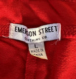 Emerson Street Clothing Women's Texas Tech Red Raiders Graphic Cozy Pants Size L