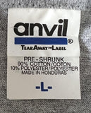 Anvil Men's Boston Strong An Evening Of Support 2013 Gray Shirt Size Large