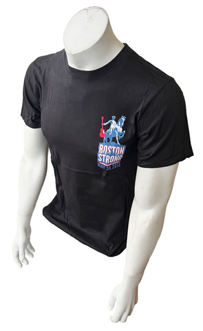 Hanes Men's Boston Strong An Evening Of Support 2013 Staff Black Shirt Size S