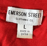 Emerson Street Clothing Women's Ole Miss Rebels Red Short Sleeve Dress Size L