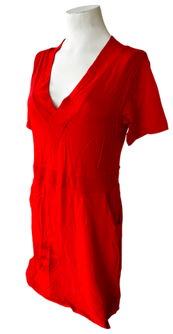Emerson Street Clothing Women's Georgia Bulldogs Red Short Sleeve Dress Size M