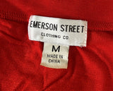 Emerson Street Clothing Women's Georgia Bulldogs Red Short Sleeve Dress Size M