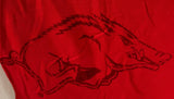 Emerson Street Women's Arkansas Razorbacks Red Short Sleeve Dress Size Small