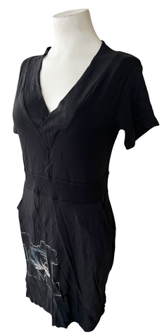Emerson Street Clothing Women's Missouri Tigers Black Short Sleeve Dress Size S