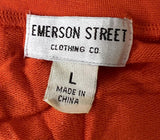 Emerson Street Clothing Women's Florida Gators Orange Short Sleeve Dress Size L