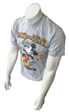 Disney Parks Men's Mickey Mouse Leader Of The Parade Graphic Gray Shirt Size M