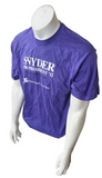 Hanes Men's Barry E. Snyder For President 2012 Seneca Party Purple Shirt Size L