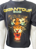 Anvil Men's Megadeth Gigantour 2013 Tiger Graphic Black Shirt Size Large