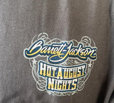 Gildan Men's Barrett-Jackson Auction Co. Hot August Nights Gray Shirt Size Large