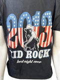 Gildan Men's Kid Rock Best Night Ever 2013 Graphic Black Shirt Size Large
