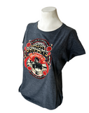 Gildan Women's Jason Bonham's Led Zeppelin Experience Graphic Gray Shirt Size XL