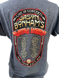Gildan Women's Jason Bonham's Led Zeppelin Experience Graphic Gray Shirt Size XL