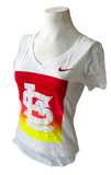Nike Women's St. Louis Cardinals Graphic Slim Fit Short Sleeve Shirt Size Small