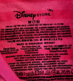Disney Girls Minnie Mouse Chicago The Windy City Striped Pink Shirt Size Medium