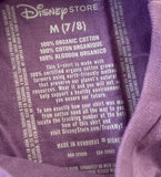Disney Girls Minnie Mouse I Love New York Graphic Purple Shirt Size Medium