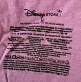 Disney Women's Cute And Fuzzy Stitch Graphic Purple Short Sleeve Shirt Size M
