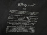 Disney Women's Minnie Mouse Floral Graphic Black Short Sleeve Shirt Size 3XL