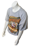 Disney Men's Grumpy Grumpmeister Consistently Cranky Gray Short Sleeve Shirt 3XL