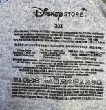 Disney Men's Grumpy Grumpmeister Consistently Cranky Gray Short Sleeve Shirt 3XL