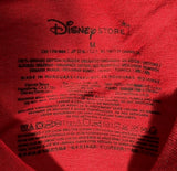 Disney Women's Star Wars Graphic Red Short Sleeve Shirt Size Medium