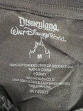 Disney Women's Mickey Mouse Grunge Graphic Black Short Sleeve Shirt Size Medium