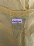 Universal Studios Boys SpongeBob The Surf Is Our Turf Yellow Shirt Size Medium