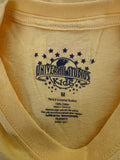 Universal Studios Boys SpongeBob The Surf Is Our Turf Yellow Shirt Size Medium
