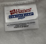 Hanes Boys I Love New York Mickey Mouse Graphic White Pullover Sweatshirt Size S