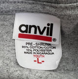 Anvil Boys Warner Brother Studios Looney Toons Graphic Gray Shirt Size Large