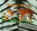 Gildan Boys Winnie The Pooh Tigger Is That You Graphic Tie Dye Shirt Size XL