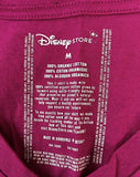 Disney Mickey Mouse Women Are The Best Judges Chrome Graphic Pink Shirt Size M
