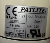 Patlite LES-02A Signal Light Tower 24V Red/Amber/Green LES-_02A