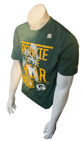 Nike Men's Green Bay Packers Rookie Of The Year 2013 Eddie Lacy Shirt Size M