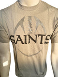 NFL Team Apparel Nike Men's Dri-Fit New Orleans Saints Gray Shirt Size Small