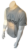 NFL Team Apparel Nike Men's Dri-Fit New Orleans Saints Gray Shirt Size Medium