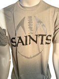 NFL Team Apparel Nike Men's Dri-Fit New Orleans Saints Gray Shirt Size Medium