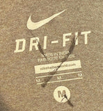 NFL Team Apparel Nike Men's Dri-Fit New Orleans Saints Gray Shirt Size Medium