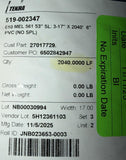 Rigid Clear PVC Film Roll .010" (10 Mil) 17" Wide x 2040' LF 6" Core Vinyl Sheet