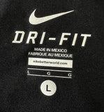 Nike Men's Dri-Fit NFL Pittsburgh Steelers Graphic Black Short Sleeve Shirt L
