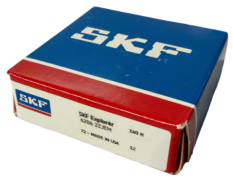 SKF 6206 2ZJEM Deep Groove Ball Bearing 30mm x 62mm x 16mm
