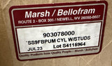 Marsh/Bellofram 903-078-000 Pneumatic Diaphragm Air Cylinder 3.4" Bore SS9FBPUM