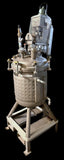 Feldmeier 38 Gal 316 Stainless Jacketed Pressurized Mixing Tank w Lightnin Mixer