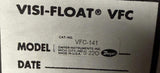 Dwyer VFC-141 Visi-Float Flowmeter 0.5-5 GPM Water 1" FNPT 100 PSI 5" Scale