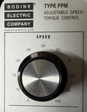 Bodine Electric 815 FPM DC Motor Control 115 VAC 50/60 Hz 0815QV