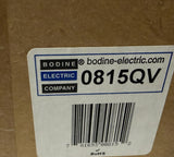 Bodine Electric 815 FPM DC Motor Control 115 VAC 50/60 Hz 0815QV
