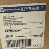 Telemecanique Square D ATV18U90N4U AC Speed Drive 7.5HP/5.5kW-380/460V-50/60Hz