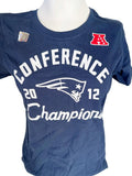 Nike Women's New England Patriots Conference Champions 2012 Slim Fit Shirt M